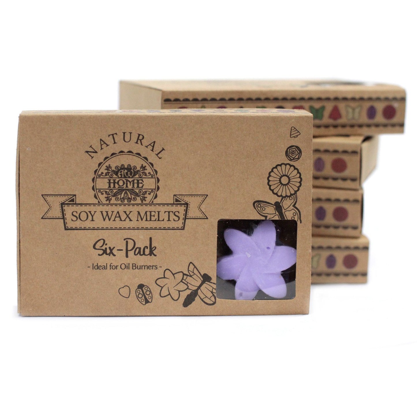 Box of 6 Soy Wax Melts - Lavender Fields