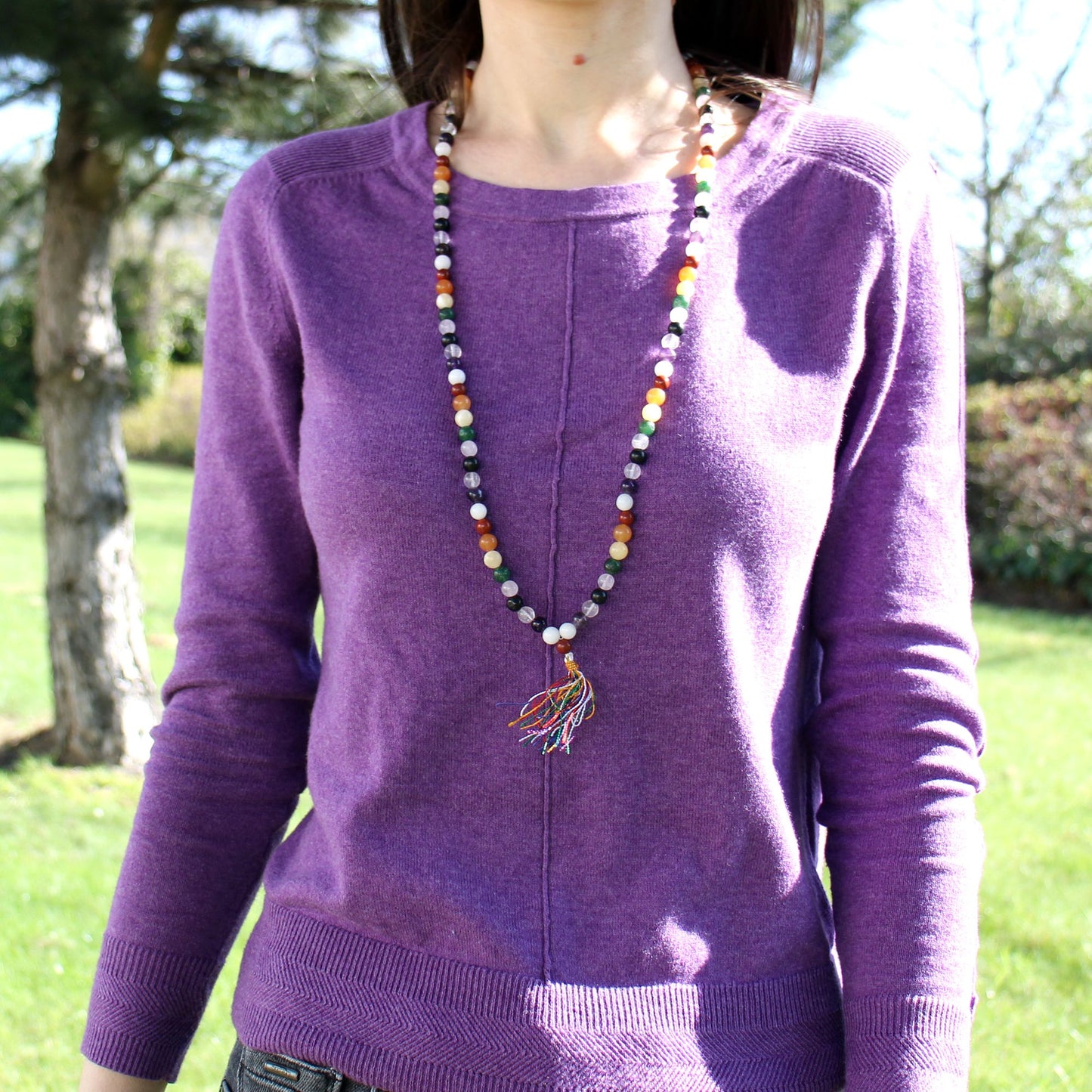 108 Japamala - Amethyst