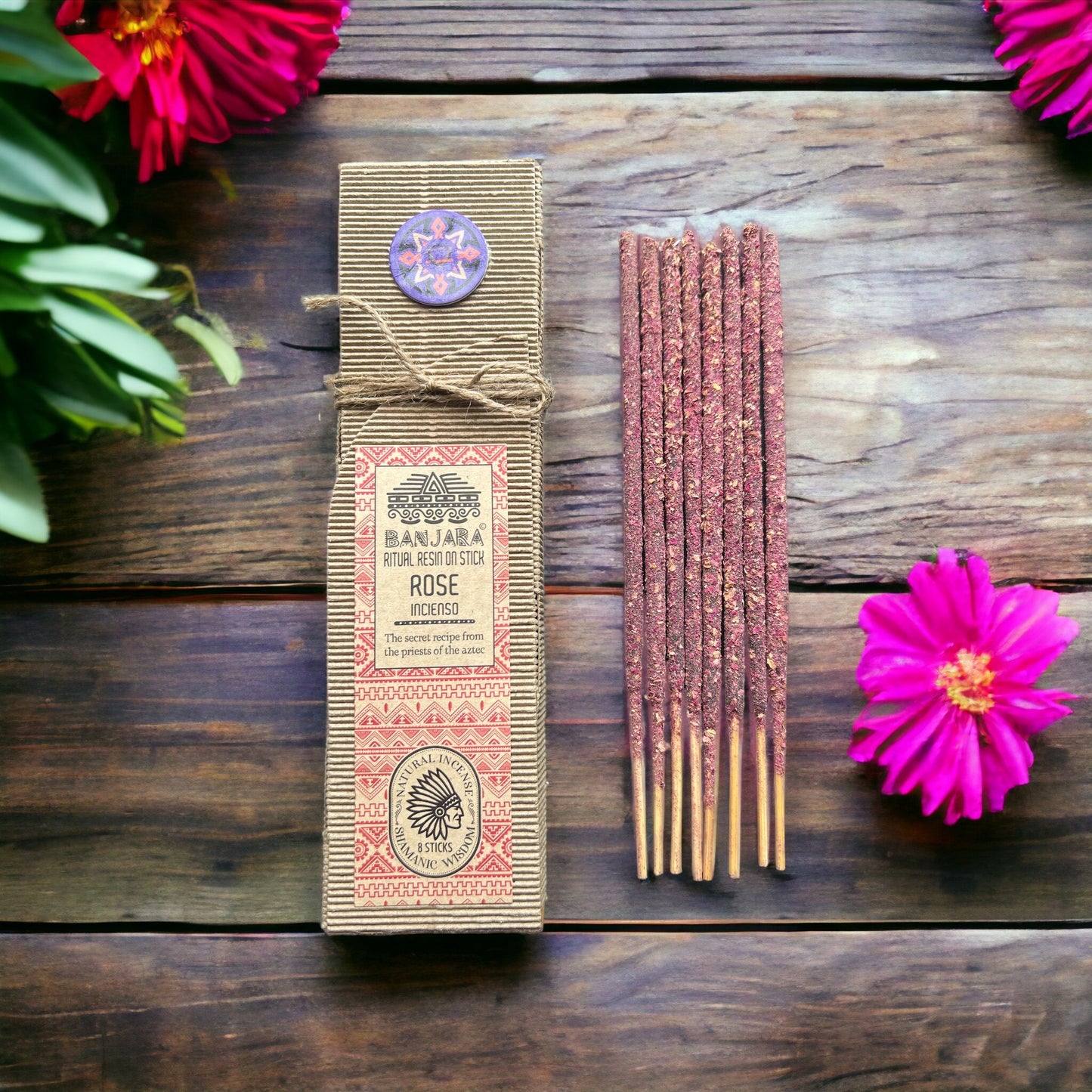 Resin Sticks for Rituals - Pink