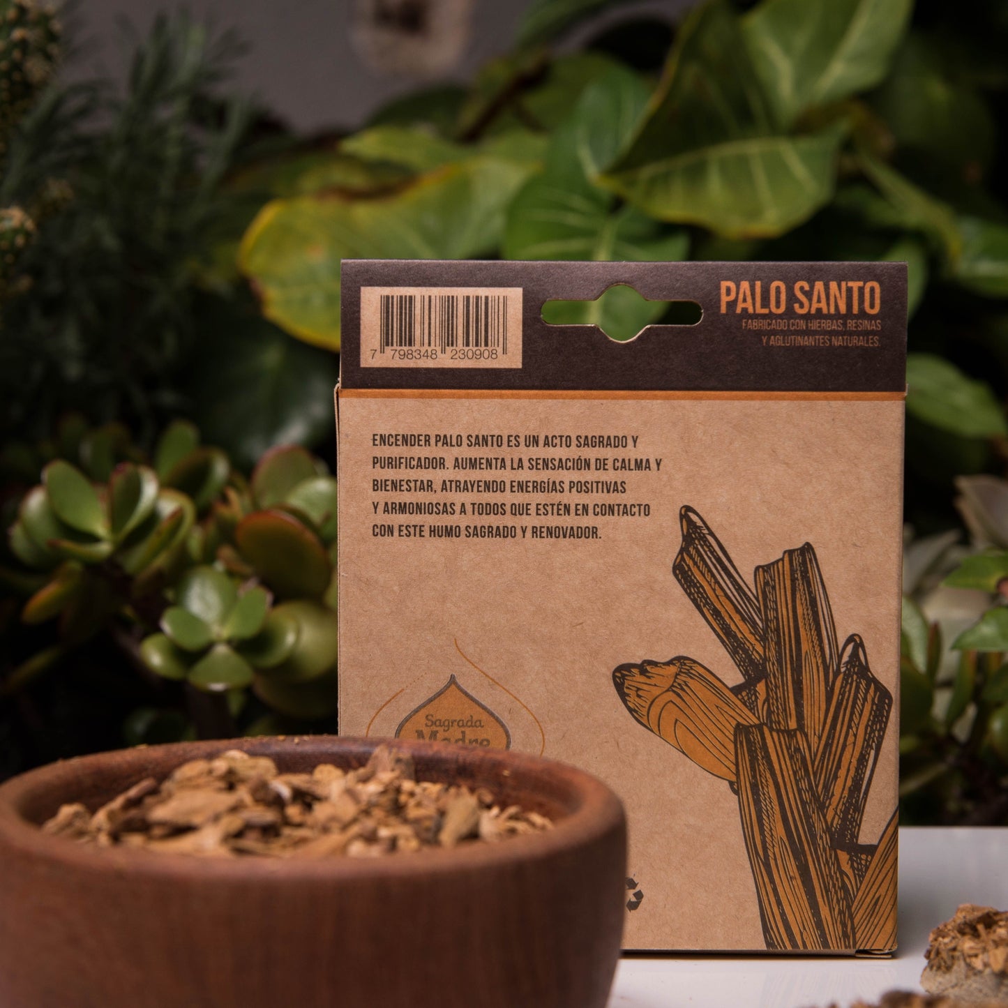 Resin Incense Tablets X 4 Palo Santo