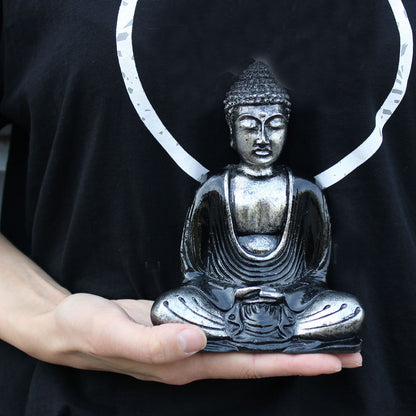 Buddha Gris y Negro - Med