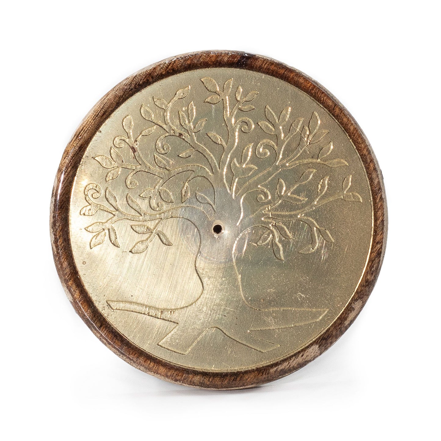 Oro sobre madera de mango - Árbol de la vida