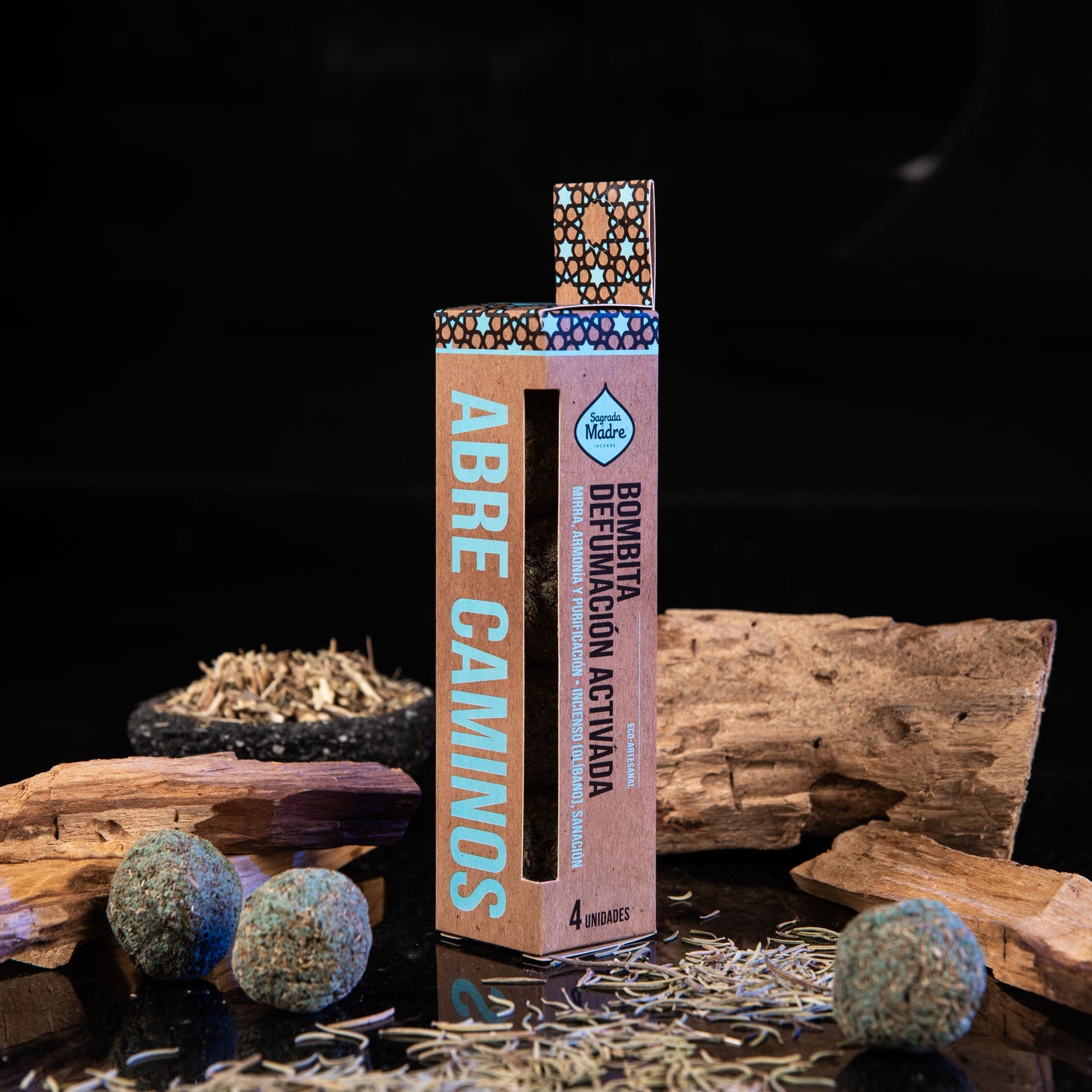 Box of 4 Incense Sticks Abrecamino