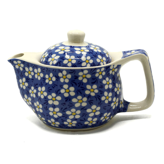 Small teapot - Blue daisy