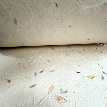 Papier cadeau artisanal Lokta - Mélange floral