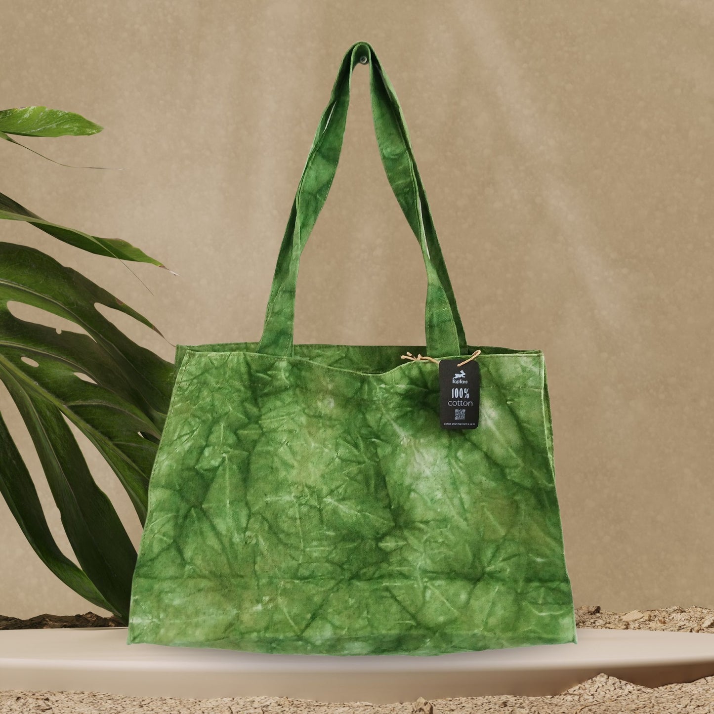 Bolsa de Mano - Efecto Lavado Verde Bosque