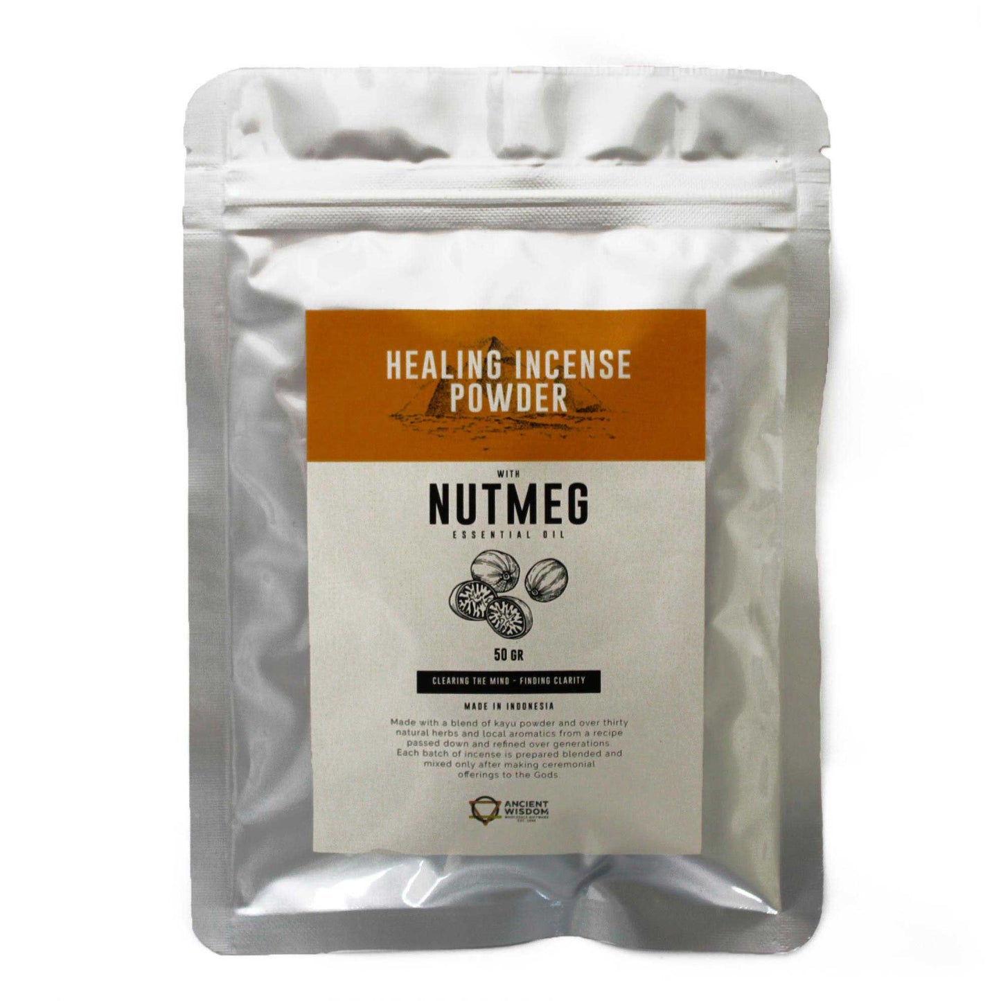 Polvo de incienso sanador - Nuez moscada 50gm