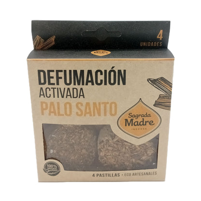 Resin Incense Tablets X 4 Palo Santo