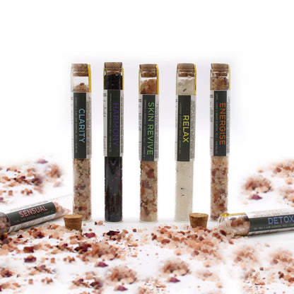 Bath Salts in Vials - Pack of 7