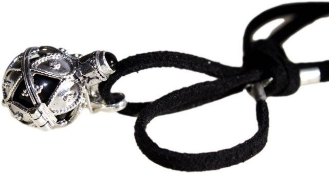 Silver Angel Bell - Dark - 16mm