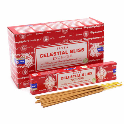 Varillas de Incienso Satya 15g - Celestial Bliss