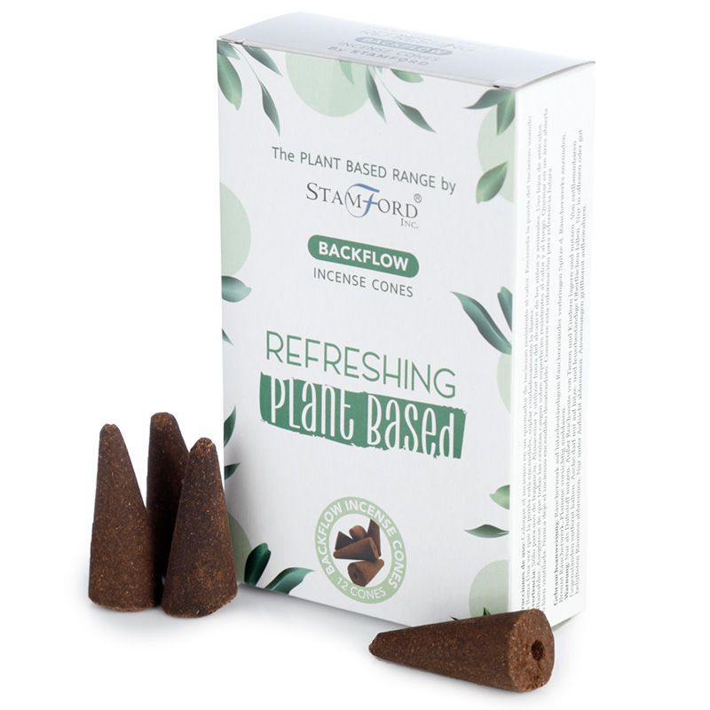 Herbal Backflow Incense Cones - Refreshing