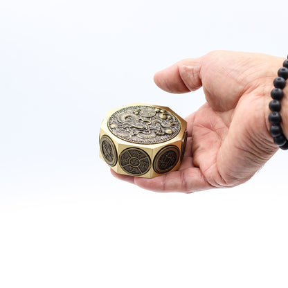 Feng Shui Fortune - Lucky Cat and Dragon - Protection and Prosperity