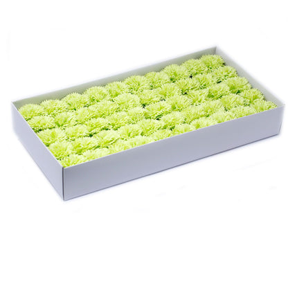 Soap Flower Crafts - Carnations - Lime
