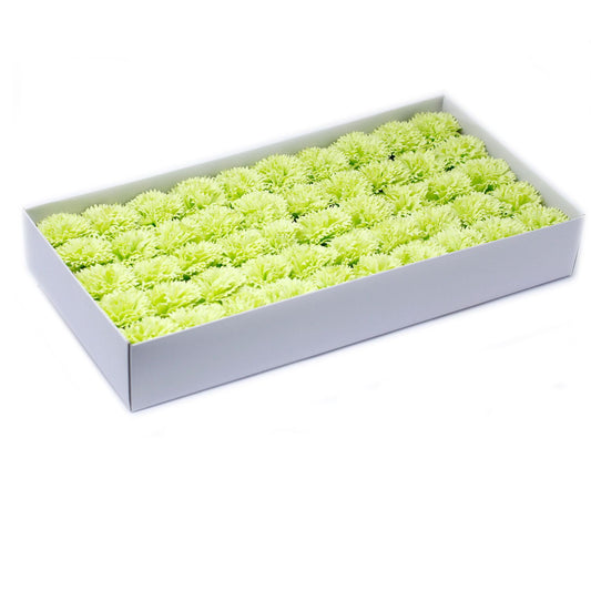 Soap Flower Crafts - Carnations - Lime
