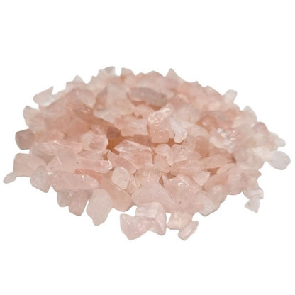Rose Quartz Chips in Bulk - 1KG