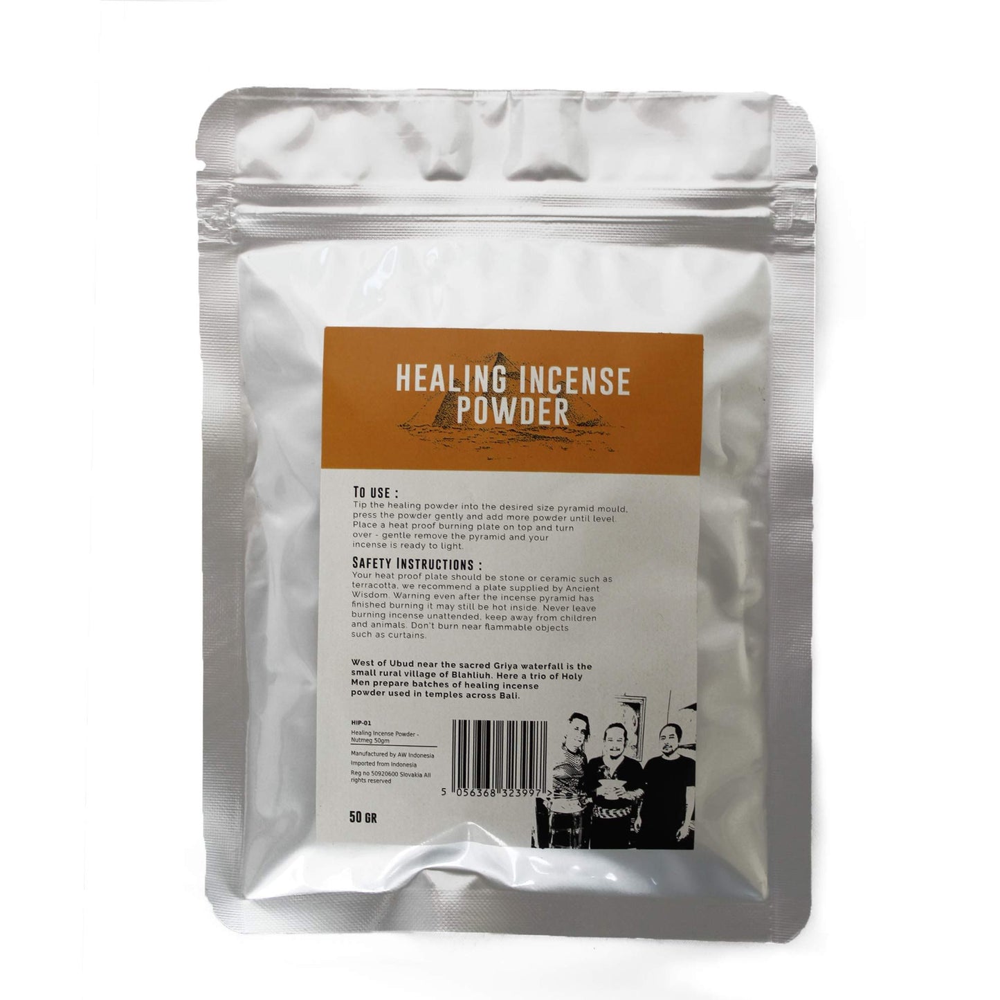 Polvo de incienso sanador - Nuez moscada 50gm
