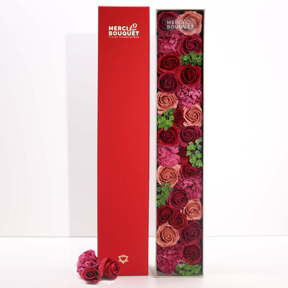 Caja Extra Larga flores - Rosas Vintage