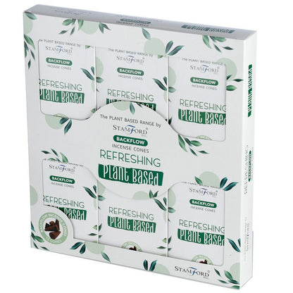 Herbal Backflow Incense Cones - Refreshing