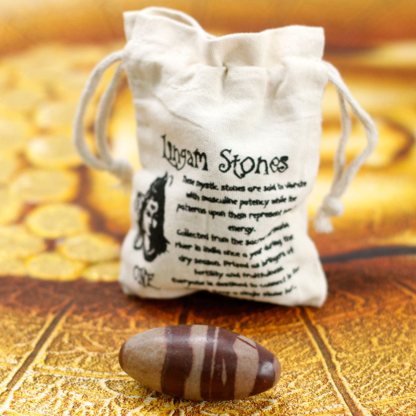 Lingam de tres pulgadas - 1 piedra