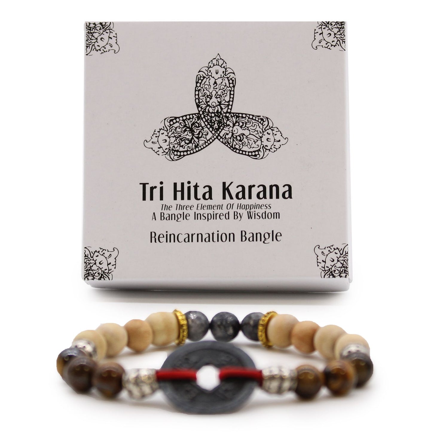 Pulsera Tri Hita Karana Bangle - Reencarnacion
