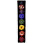 Chakra vertical banner - Midnight 183x35cm