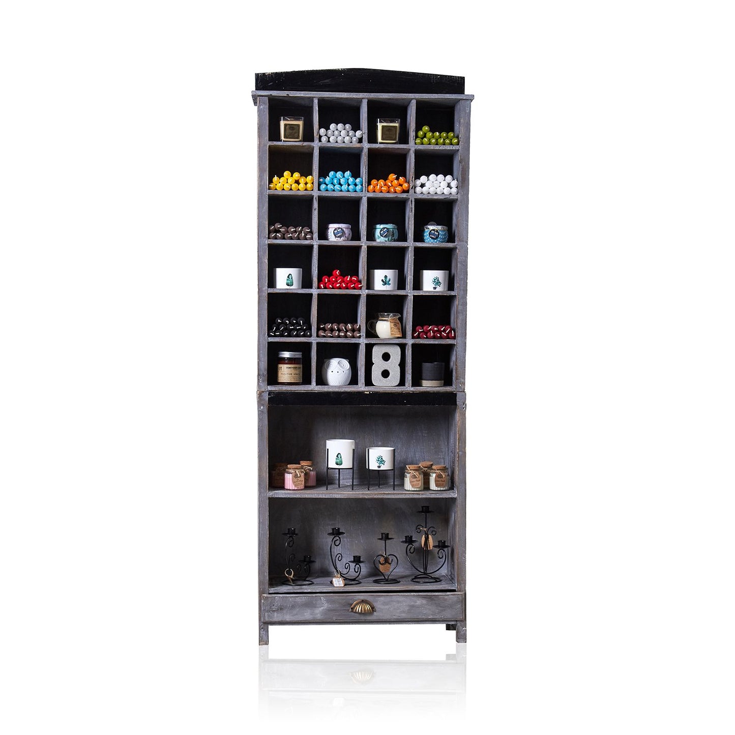 Expositor - Gris Lavado