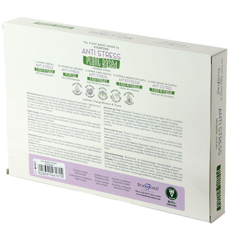 Varitas de Incienso a Base de Plantas - Antiestrés