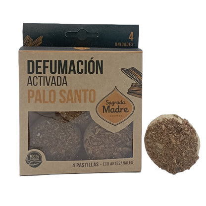 Resin Incense Tablets X 4 Palo Santo