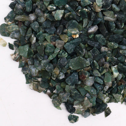 Bulk Moss Agate Chips - 1KG