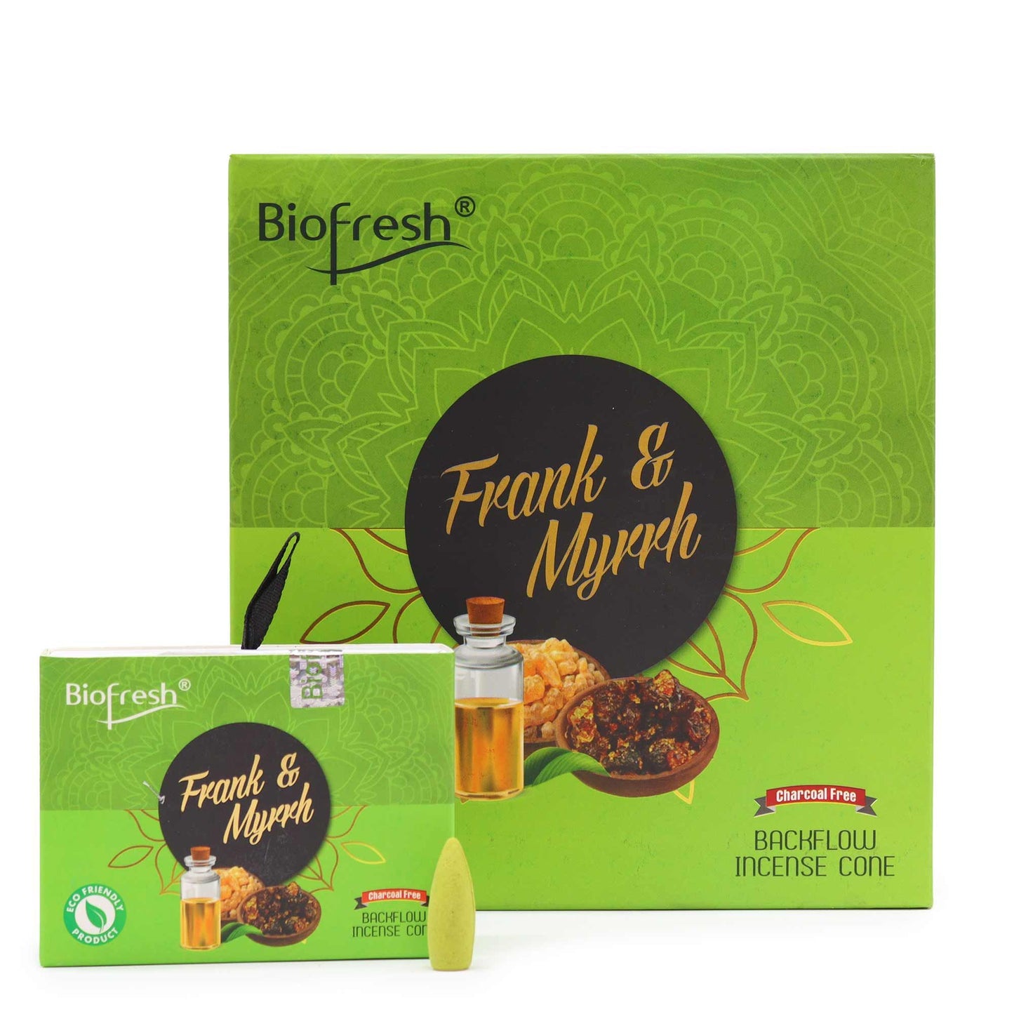 Biofresh Backflow Incense Cones (40 cones) - Frank &amp; Myrrh
