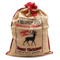 Santa jute sack - Delivered By Reindeer