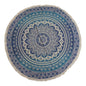 Pequeño Mandala Roundie de algodón (130cm) - Azul clásico