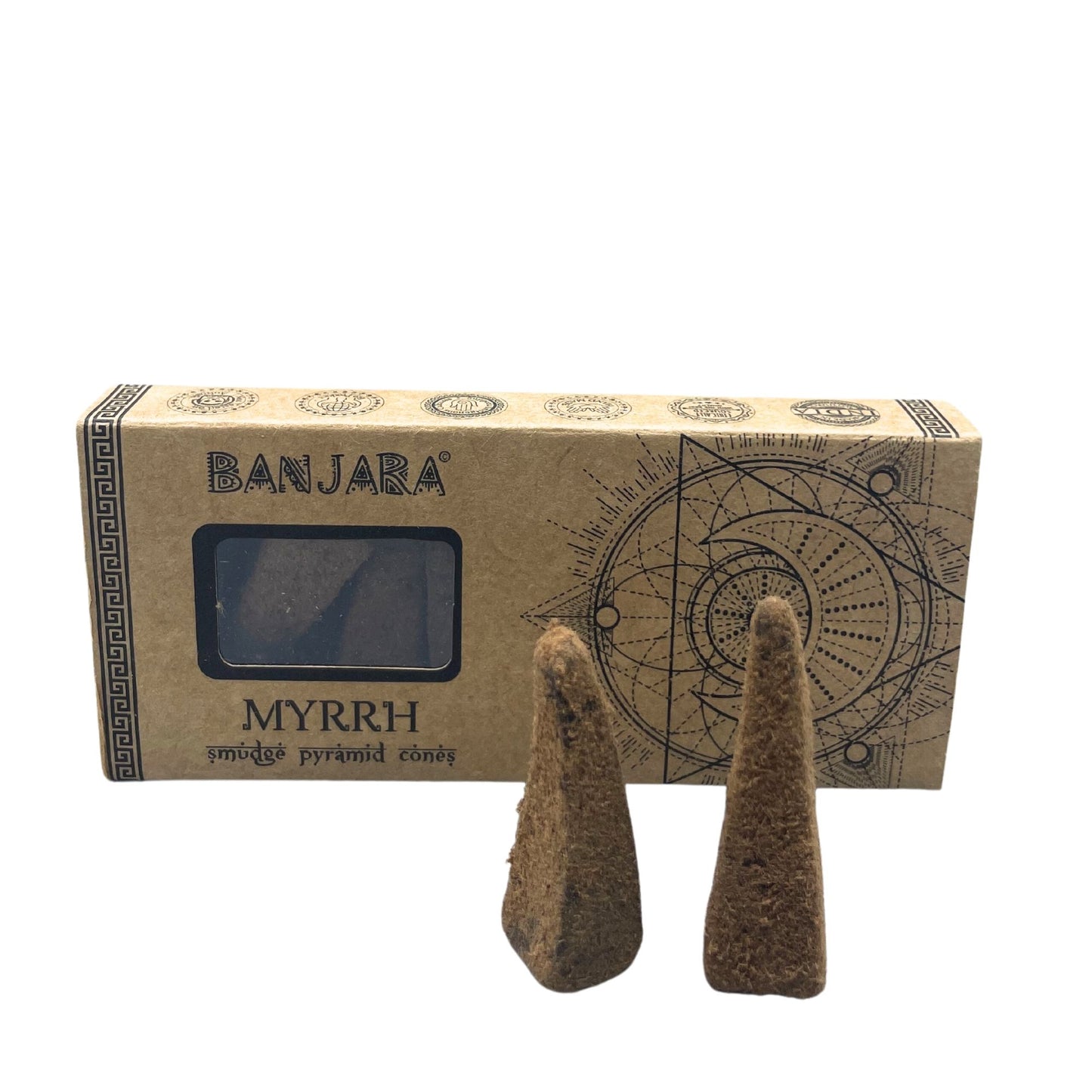 Banjara Smudge Pyramidal Cones - Mirra