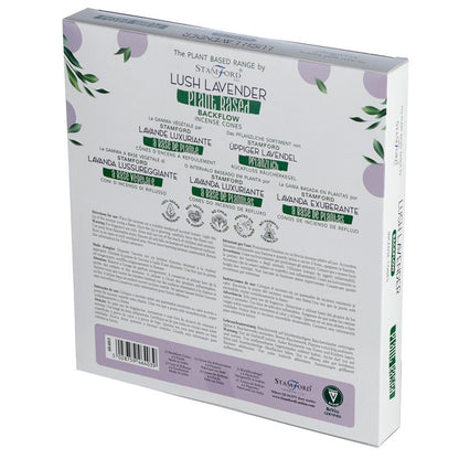 Herbal Backflow Incense Cones - Lush Lavender