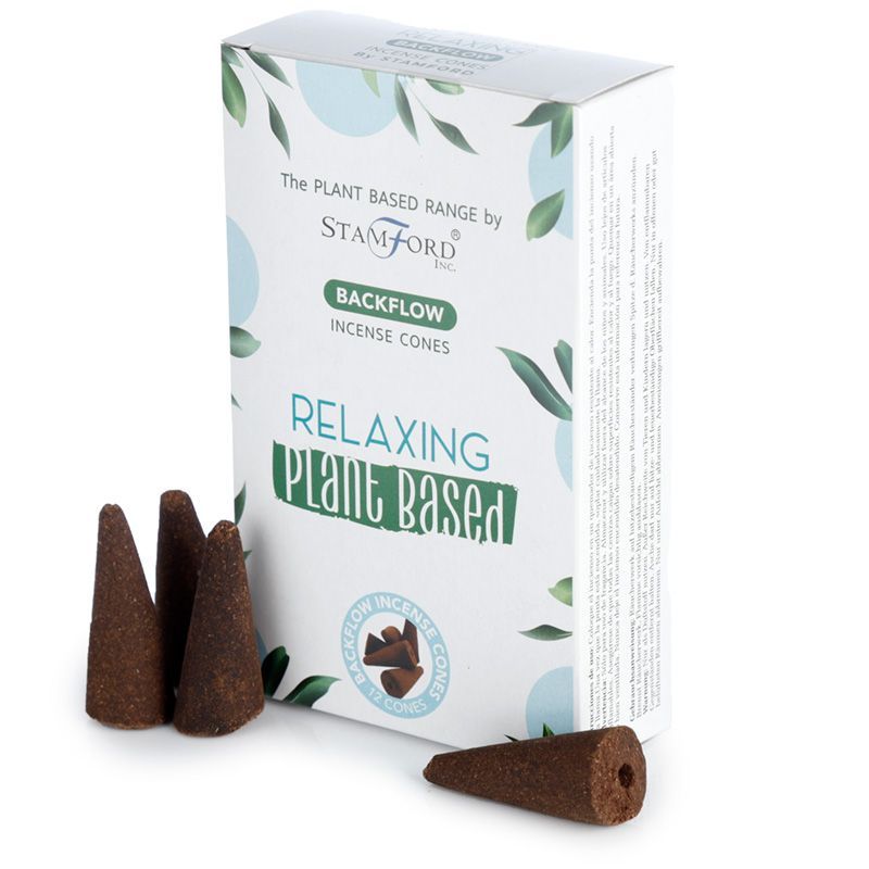 Herbal Backflow Incense Cones - Relaxing