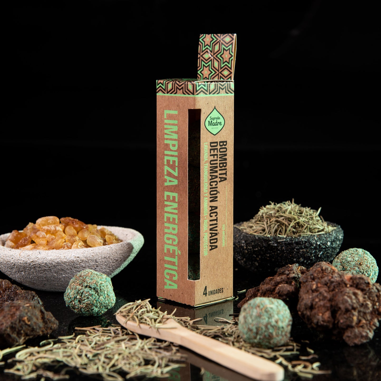 Box of 4 Energy Cleansing Incense Bulbs