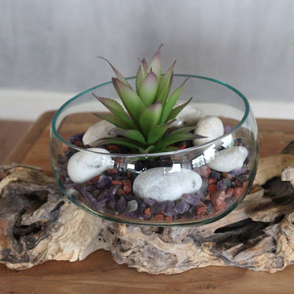 Vidrio en soporte doble extragrande - 70 cm