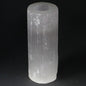 Selenite cylinder candlestick - 20 cm