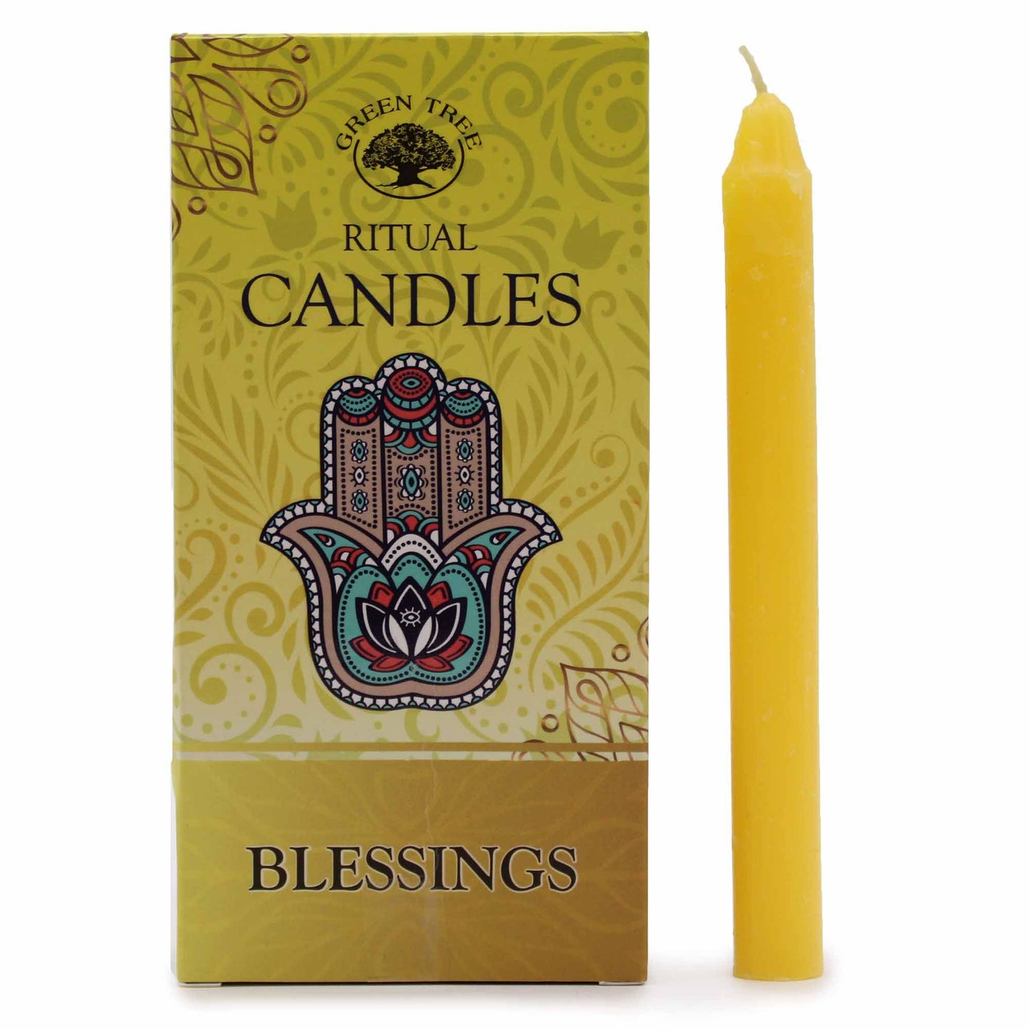 Set of 10 candles - Blessings