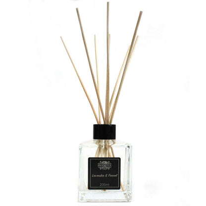 Reed Diffuser with Essential Oils - Lavender and Fennel