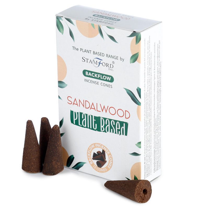 Herbal Backflow Incense Cones - Sandalwood