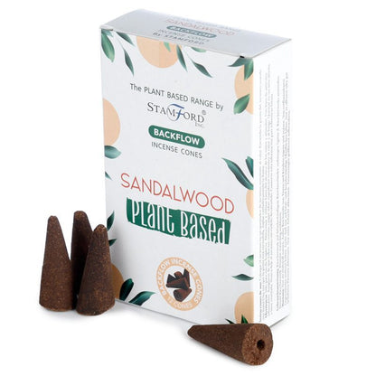 Herbal Backflow Incense Cones - Sandalwood