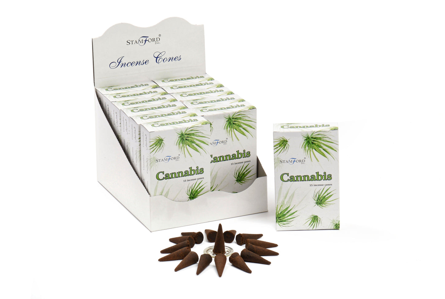 Cannabis incense cones