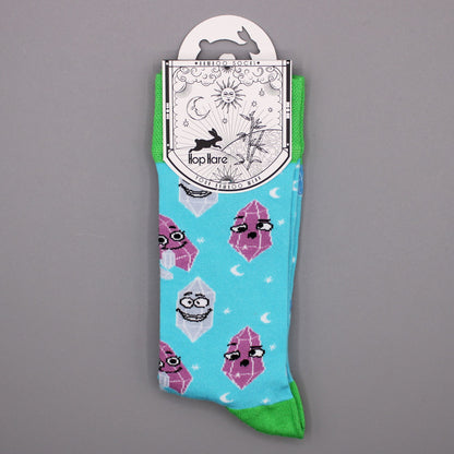 Hop Hare Bamboo Socks (S/M) - Lucky Stones