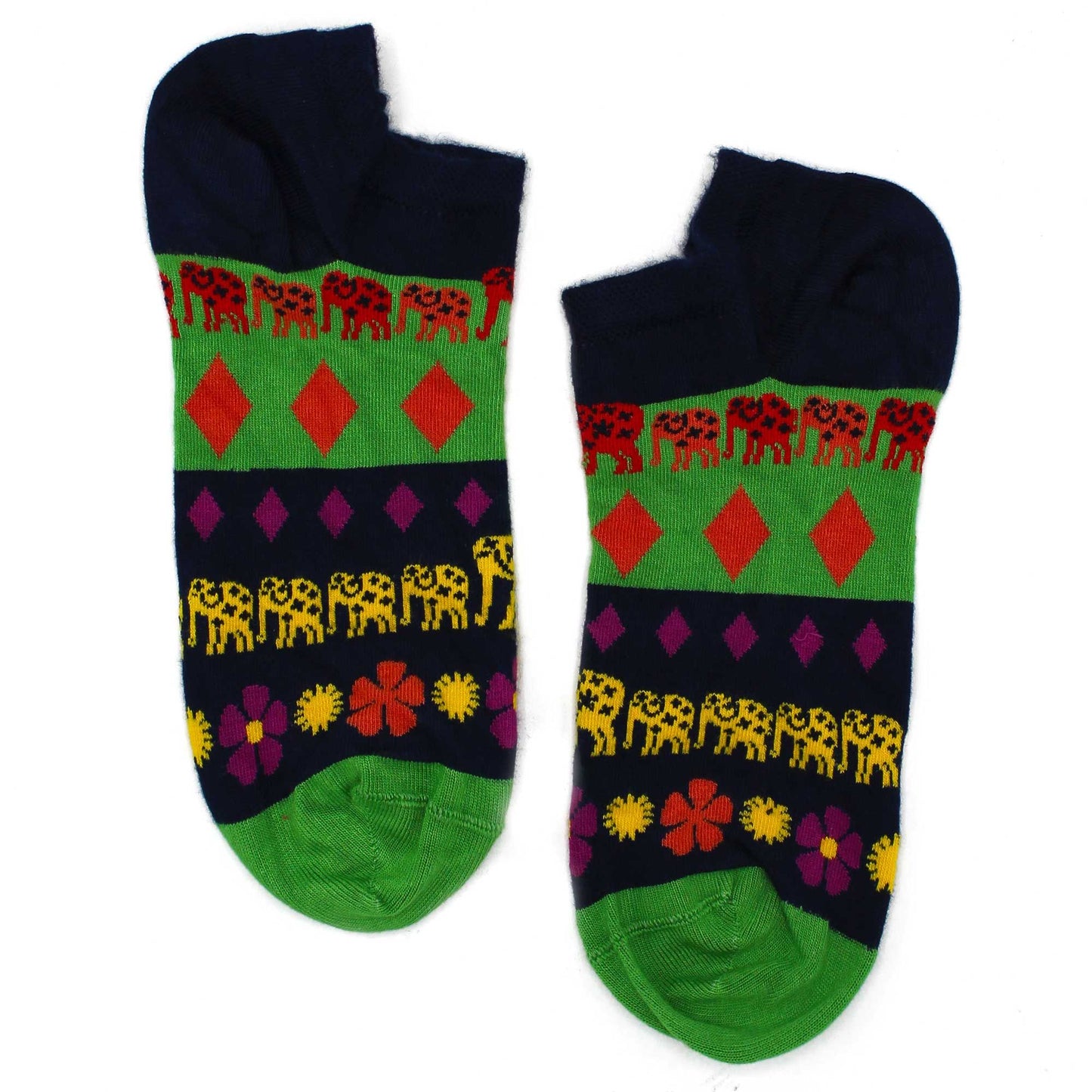 Hop Hare Bamboo Low Socks M/L (41-46) - Lucky Elephant