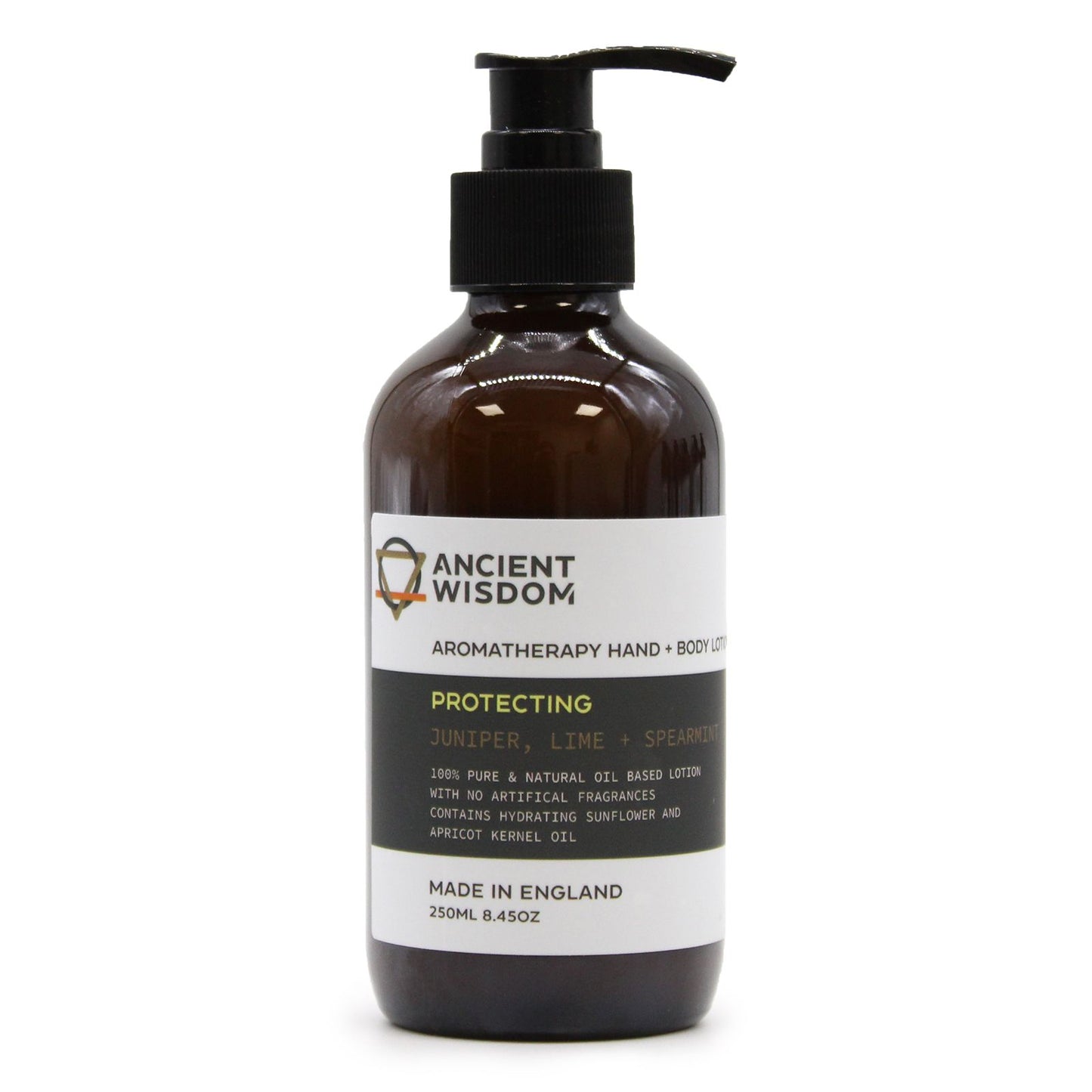 Hand and body lotion with juniper, lime and spearmint 250 ml