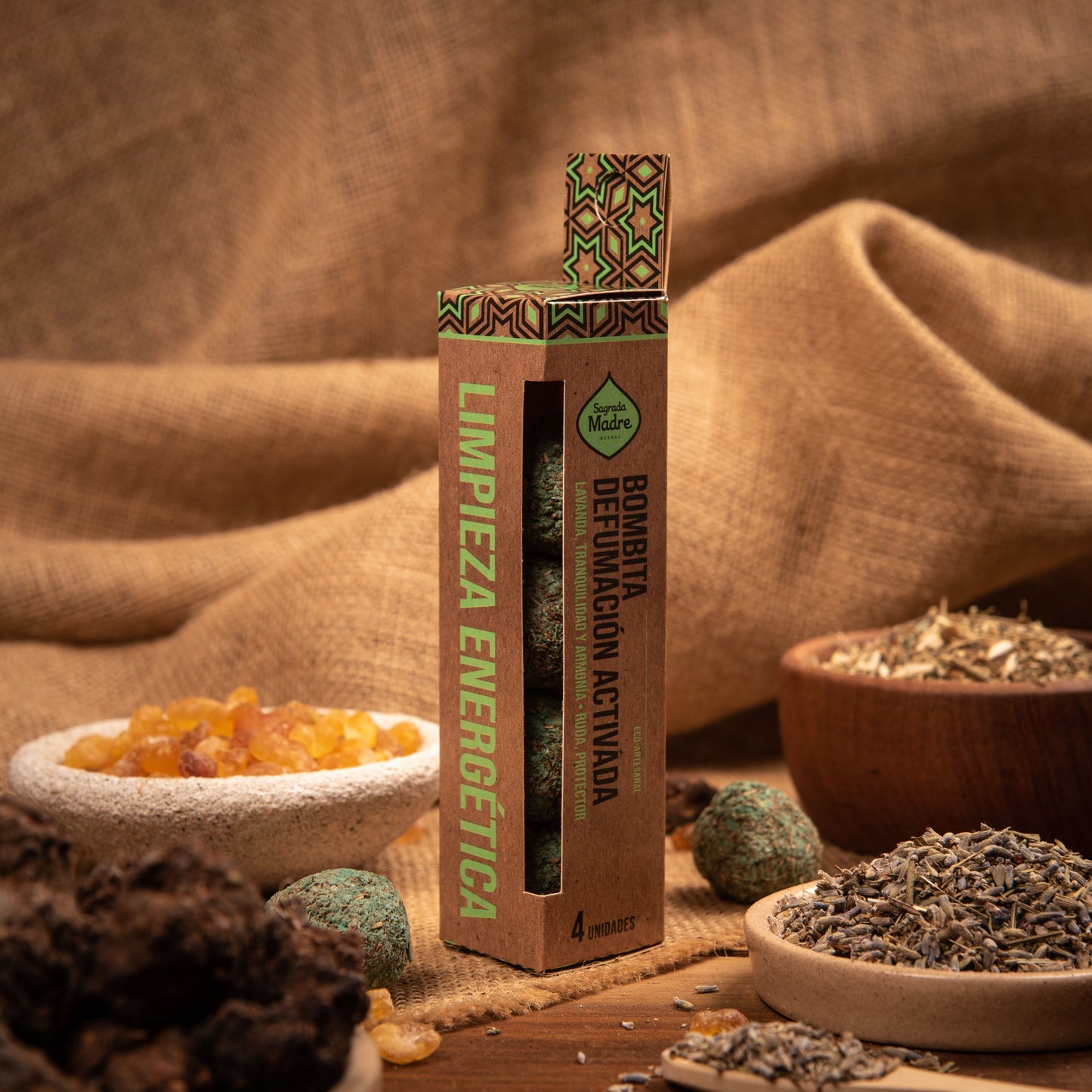 Box of 4 Energy Cleansing Incense Bulbs