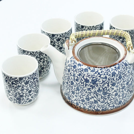 Teapot set - Blue model