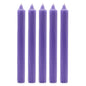 Velas a Granel de Color Sólido - Lila Rústica - Paquete de 10
